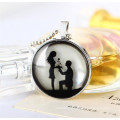 Couples Marry Meaning Pendant Luminous Necklace Fashion Jewelry Necklaces